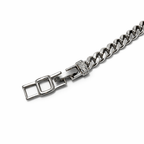 Rose Gold Plated or White Gold Plated CZ Bracelet – Elegant Crystal Bracelet for Women | Non Tarnish | 17.5 + 2.5 cm (6.89” + 0.98”) | Wedding & Evening Jewelry