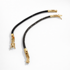 Black Crystal Mesh Rope Bracelet – Gold Plated Clasp | 4 mm | Women’s & Men’s Sparkling Bracelet | 20 cm / 7.87”